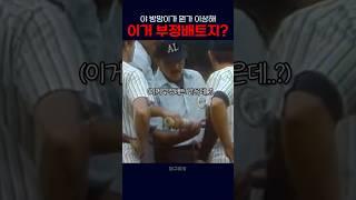 부정배트를 감별한 예리한 심판?