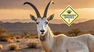 The Addax Antelope - The World's Most Endangered Animal