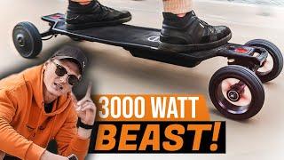 THE BEST ELECTRIC SKATEBOARD 2023! MAXFIND FF AT REVIEW (ALL-TERRAIN!)