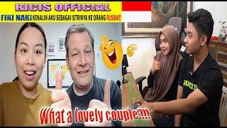 RICIS & FIKI NAKI KENALIN AKU SEBAGAI ISTRINYA KE ORANG RUSSIA | Dutch Couple REACTION