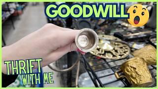 Goodwill SCORE! Trying Not to FREAK OUT |  Thrift With Me | Reselling