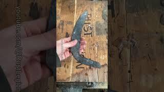 Making Japanese style scythe  #diy #satisfying