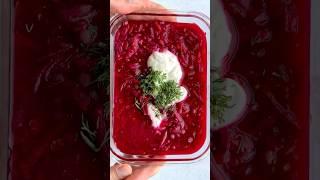 LIVE LONGER  @cookingforpeanuts Vegan Borscht with protein, low-calorie, satisfies & tastes 