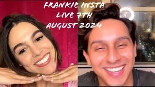 Frankie Rodriguez and Rebecca Galarza Instagram Live Freeland Nail Painting Party 7th August 2024