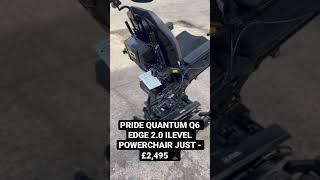 PRIDE QUANTUM Q6 EDGE 2.0 ILEVEL ELECTRIC WHEELCHAIR POWERCHAIR REVIEW DEMONSTRATION #wheelchair