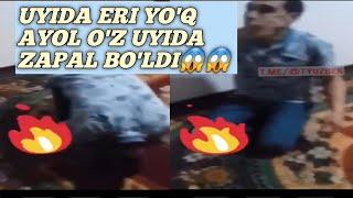 #ZAPAL #sharmanda | UYIDA ERI YO'Q AYOL O'YNASHI BILAN ZAPAL BO'LDI  QAYNONA QO'LGA TUSHIRDI