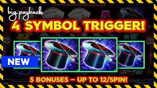 $12/Spin BONUS & SHOCKER on Hold Onto Your Hat Slots!