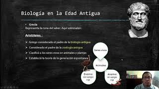 Historia de la biología I (edad antigua y media)