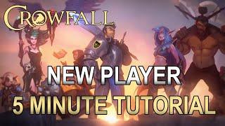 5 minute Crowfall Tutorial *Don't waste your time on the NPE!*