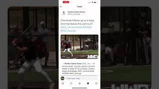 3-3 2R HR, 2B, 2SB against Top Tier Roos American at the #wwba #pg #perfectgame