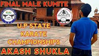 U.P Karate Star AKASH SHUKLA (AGRA) GOLD  MEDALIST | UTTAR PRADESH STATE KARATE CHAMPIONSHIP 2022