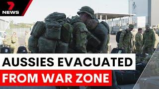 Australian troops sent to Middle East for repatriation efforts | 7NEWS