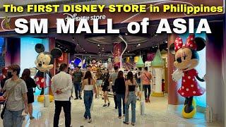 The FIRST DISNEY STORE in the Philippines + SM MALL OF ASIA Night Walking | Early Christmas Tour!