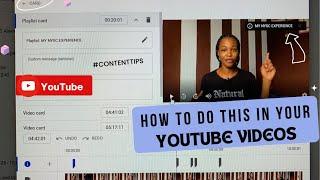How to LINK a YOUTUBE VIDEO in another VIDEO WITH PHONE or PC... | YouTube Cards