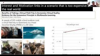 Learning within Immersive Environments - Dr. Guido Makransky, University of Copenhagen