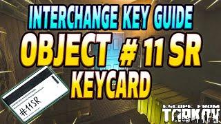 Object 11SR Keycard - Key Guide - Escape From Tarkov