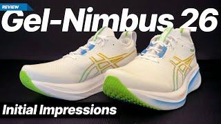 Asics Gel-Nimbus 26 - More is more maximalism