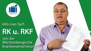 Württembergische (RK + RKF) - Jahrespolicen im Vergleich