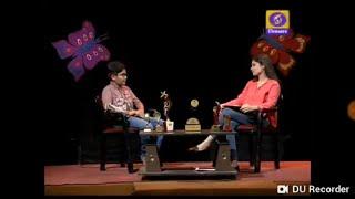 Karman Soni's Interview & Performance patangiya ni pankhe on DD GIRNAR( Doordarshan)