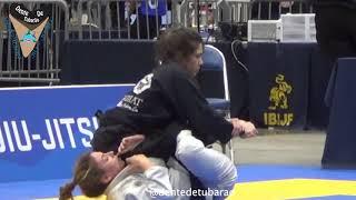 IBJJF Houston Open 2021 - Lavinia Barbosa vs Patricia Magalhaes