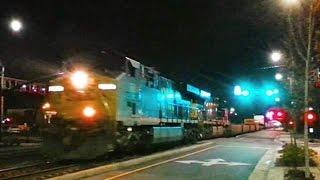 CSXT Q031-27 CW46AH 658 & 695 very short train Fayetteville, NC