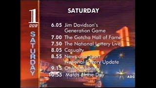 BBC1 trailers & link announcer Peter Offer 28th December 1995