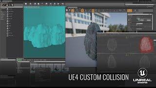 UE4 - Creating & Modifying Custom Collision