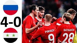 Сборная России разгромила Сирию! 4-0! Россия - Сирия - обзор матча - все голы