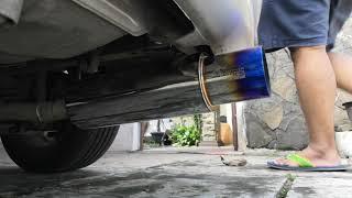 Toyota Vios with HKS Hi Power Jasma exhaust