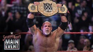 Goldberg Dethrone Gunther In Saturday Night Main Event.