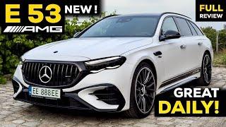 2025 MERCEDES E53 AMG Hybrid GREAT NEW DAILY! FULL In-Depth Review Exterior Interior Sound MBUX