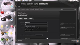 How To Change Your Steam Avatar/ Profile Image