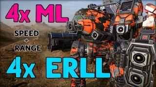 SPEED + RANGE is a DEADLY combo! - Mechwarrior Online (Linebacker Build & Gameplay) (MWO)