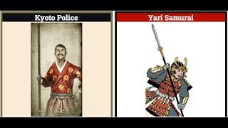 Total War: SHOGUN 2 1vs1: Kyoto Police (FOTS) vs Date Yari Samurai