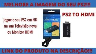 Configurando o Conversor HDMI para Playstation 2 (Ps2 to HDMI)