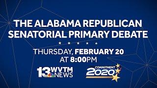 Alabama GOP Senate Debate on WVTM 13