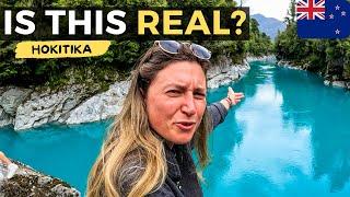 YOU MUST COME HERE! Ultimate Roadtrip From Hokitika To Greymouth, Hokitika Gorge | New Zealand 