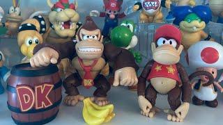 New Donkey Kong & Diddy Kong Figures! These Guys Look Amazing!