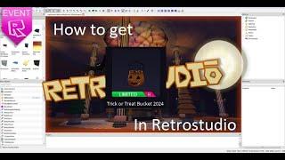 [EVENT] How to get "Trick Or Treat Bucket 2024" in Retrostudio