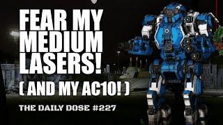 Fear my 5 Medium Lasers! Enforcer ENF-4R - Mechwarrior Online The Daily Dose #227