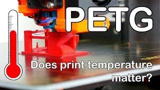 3D Printing with PETG - How does the printing temperature affect strength? || Setup & Tips