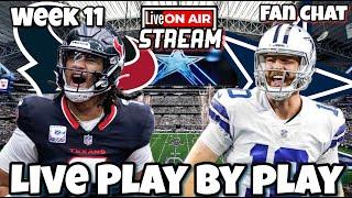 Houston Texans vs Dallas Cowboys Live Stream Week 11