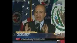 Felipe Calderón- HWA Speakers Bureau - U.S.- Mexico Leadership Initiative & Business Summit