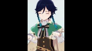 【GenshinMMD】Aether、Venti－Sad cat dance #shorts
