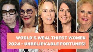 Top 10 Richest Women in the World 2024 | Global Fives Exclusive