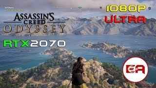 GEFORCE RTX 2070 - RYZEN 2600 - ASSASSINS CREED ODYSSEY - ULTRA - 1080P