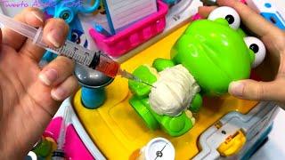 6 Minutes Satisfying with Unboxing Doctor toy Ambulance Playset tweeto asmr toys