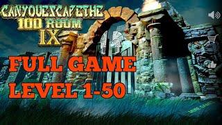 Can You Escape The 100 Room IX FULL GAME  Level 1 - 50 Walkthrough (100 Room 9)