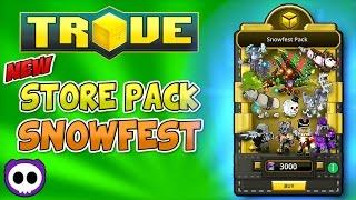 TROVE SNOWFEST PACK REVIEW  1 Dragon Egg, 5 Mounts, 4 Costumes
