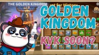 【  Internet Is Fixed! 】Golden Kingdom + Hunt for History - and Kvk soon?  / Rise Of Kingdoms